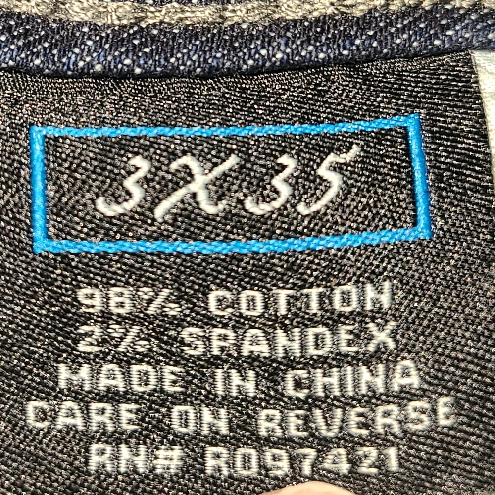 Premium Denim Royal Blue Skinny Fit Jeans - Picture 5 of 6